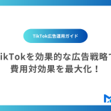 TikTok広告運用ガイド｜効果的な広告戦略で費用対効果を最大化する
