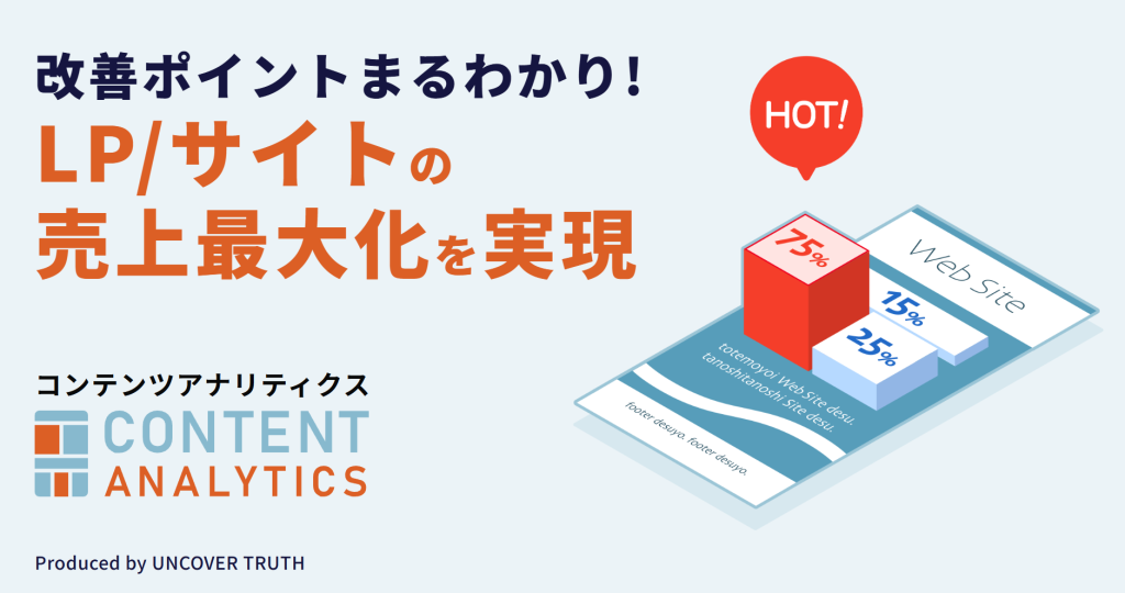 CONTENT ANALYTICSヒートマップツール